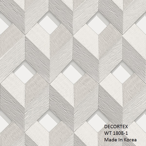 Giấy dán tường họa tiết 3D Hàn Quốc Decortex WT1808