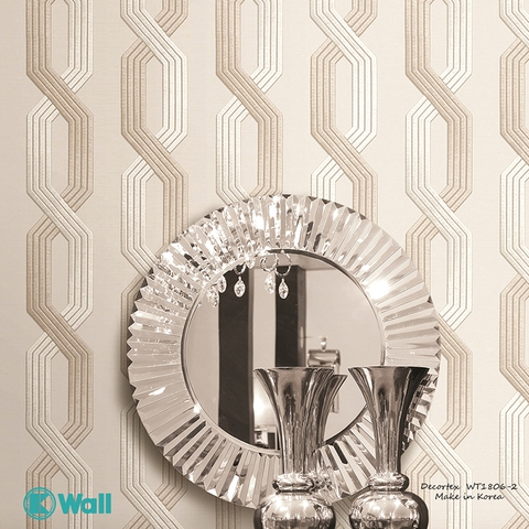 Giấy dán tường phòng khách Hàn Quốc Decortex WT1806