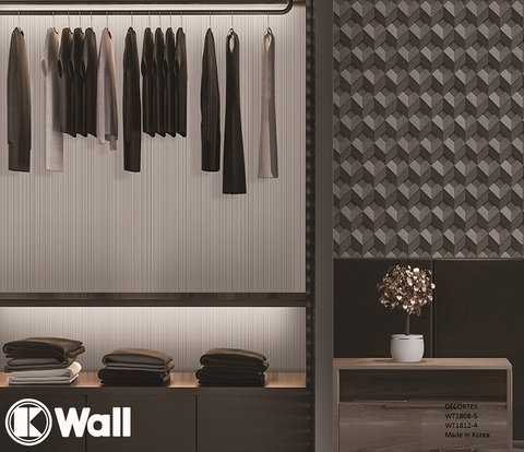 Giấy dán tường họa tiết 3D Hàn Quốc Decortex WT1808