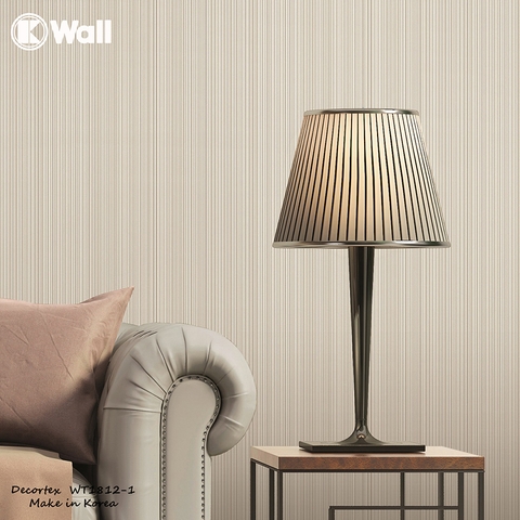 Giấy dán tường vân dọc Hàn Quốc Decortex WT1812