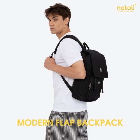 Balo laptop chống sốc NATOLI Modern Flap Backpack B23