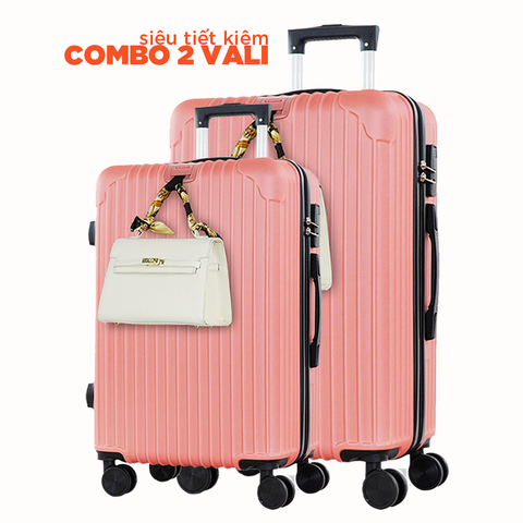 Combo bộ 2 vali kéo Bamozo 8801T thường (20+24)