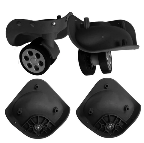 Cụm bánh xe vali loại kép bánh đôi N7 (55mm)