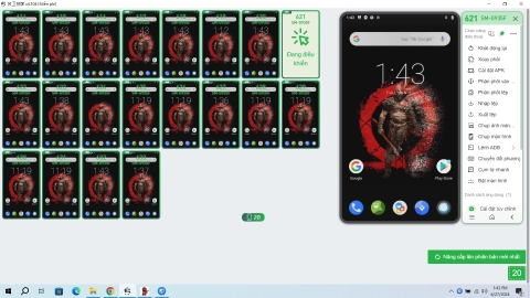 Xiaowei - Phần Mềm Viewphone Trên Máy Tính Dành Cho Boxphonefarm