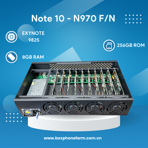 Boxphonefarm Samsung Note 10