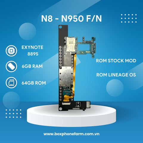 Cụm Note 8 - Lắp Box Phone Farm