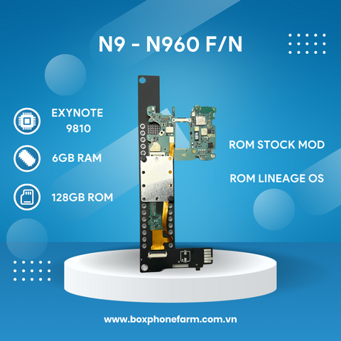 Cụm Note 9 - Lắp Box Phone Farm