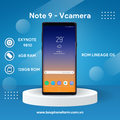 Cụm Note 9 Vcamera