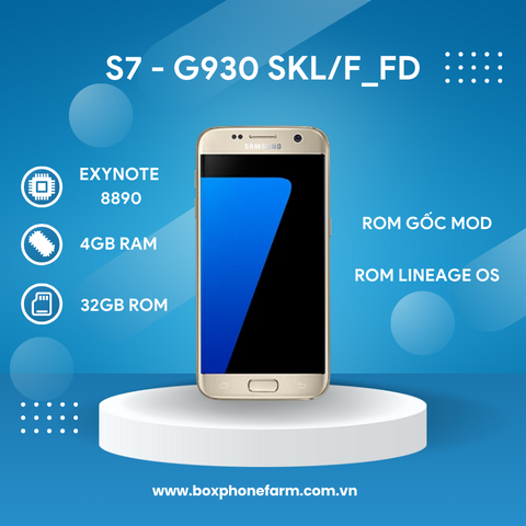 Rom Mod Samsung S7 - G930 SKL/F_FD