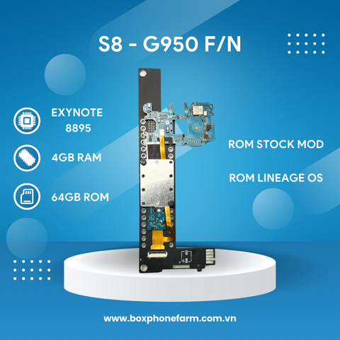 Cụm S8/S8 Plus - Lắp Box Phone Farm