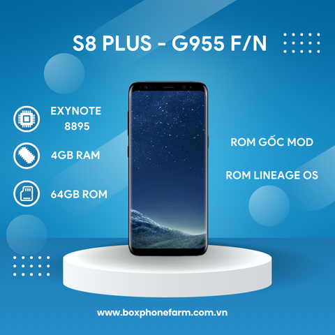 Rom Mod Samsung S8 Plus - G955 F/N