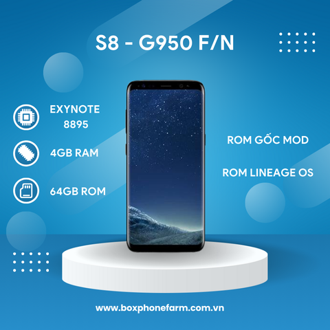 Rom Mod Samsung S8 - G950 F/N