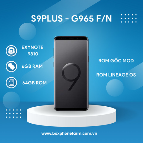 Rom Mod Samsung S9Plus - G965F/N