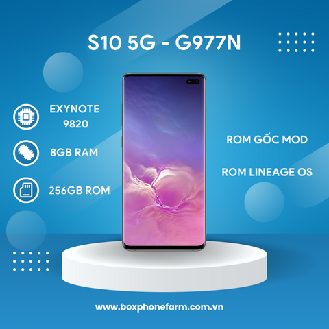 Cụm S10 5G - Lắp Boxphonefarm