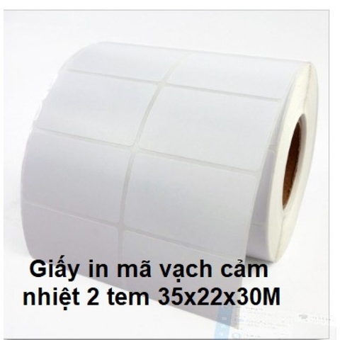 Giấy in mã vạch 35x22x30