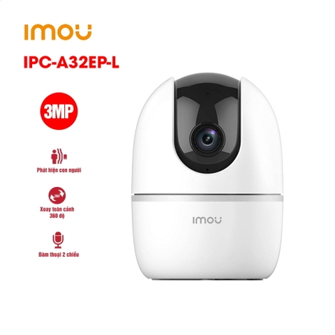 Camera wifi xoay 360 độ 3MP IMOU IPC-A32EP-L