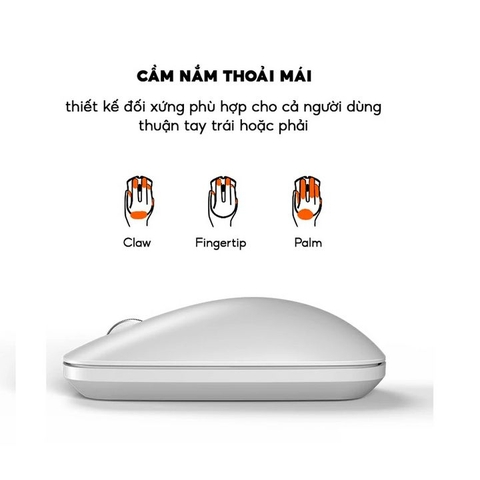 Chuột quang không dây Lecoo WS214 trắng