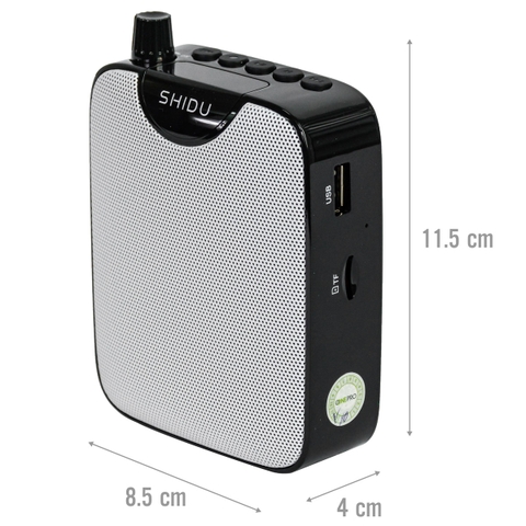 Loa trợ giảng SHIDU không dây P.O 17 UHF