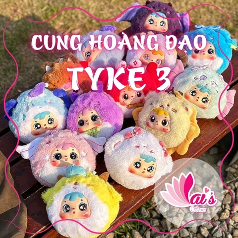 Blind Box Cung Hoàng Đạo TYKE 3 (Hộp Tím) Chòm Sao Hộp Mù Ngẫu Nhiên Búp Bê Mô Hình Quà Tặng Cho Bé