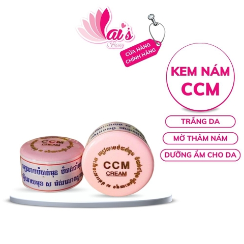 Kem Nám CCM CREAM Thái Lan Chính Hãng Trắng Da, Mờ Thâm Nám, Tàn Nhang, Giảm Mụn Đầu Đen