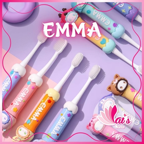 Blind box Bàn Chải Đánh Răng EMMA RUA RUA ZOO Hộp Mù Ngẫu Nhiên Kiểu Dáng Đáng Yêu Cho Bé Và Mẹ