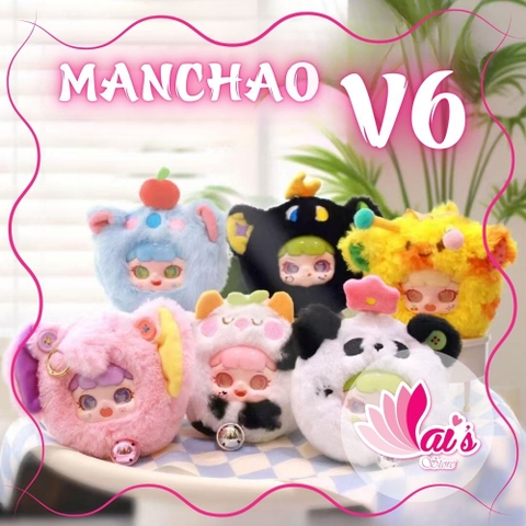 Hộp Mù MANCHAO V6 Quẩy Đuôi Blind Box Ngẫu Nhiên Búp Bê Mô Hình Đồ Chơi Động Vật Trang Trí Quà Tặng