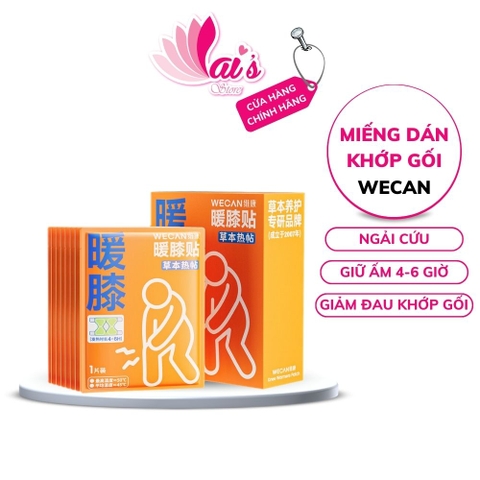 Miếng Dán Đầu Gối WECAN Tự Sưởi Ấm Giảm Đau Khớp Gối, Làm Nóng Bằng Thảo Dược