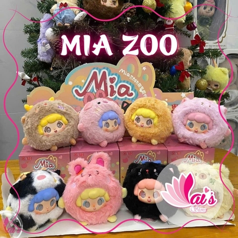 Blind Box MIA ZOO Hộp Mù Ngẫu Nhiên Búp Bê Văn Phòng Đồ Chơi Động Vật Trang Trí Quà Tặng