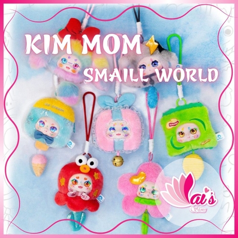 Blind Box KIMMOM VÍ - The Small World Hộp Mù Ngẫu Nhiên Móc Khoá Ví Nhỏ Búp Bê Mô Hình Trang Trí Quà Tặng