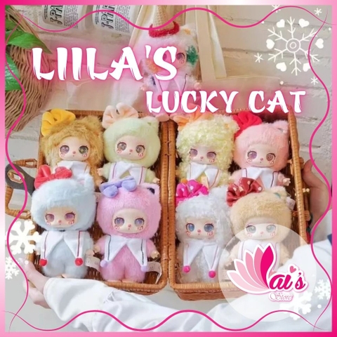 Blind Box Liila's Lucky Cat V3 Hộp Mù Ngẫu Nhiên Búp Bê Mô Hình Móc Khoá Động Vật Quà Tặng Trang Trí