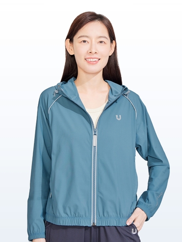 Áo khoác chống nắng thể thao nữ UV100 Apex-Cool AA24113