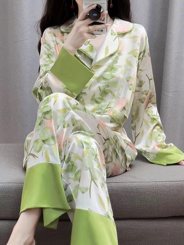 XANH ĐẬM DÀI HỌA TIẾT - TD002