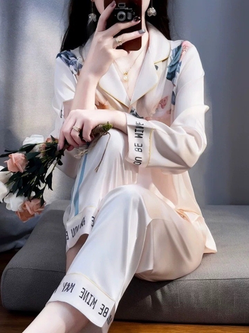 HỒNG NHẠT DÀI HỌA TIẾT - TD003