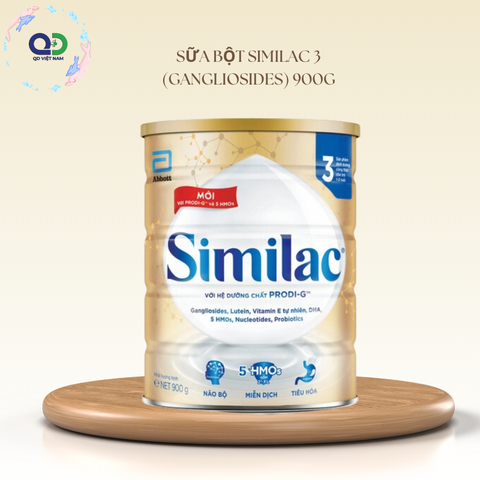 Sữa bột Similac 3 (Gangliosides) 900g