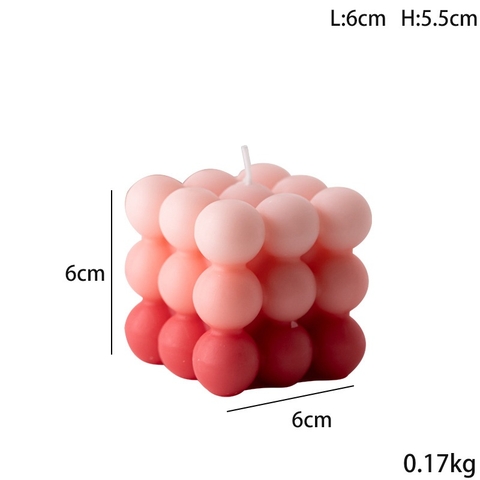 Nến thơm trang trí Rubik
