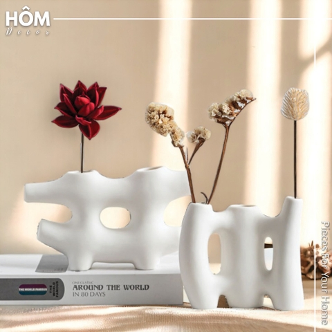 Bình gốm hình Chữ Thăng