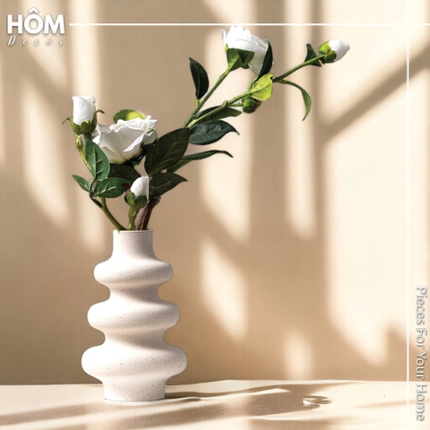 Bình gốm xoắn ốc