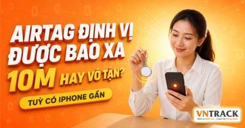 AirTag định vị được bao xa? Cơ chế hoạt động và phạm vi tối đa