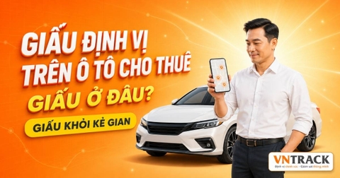 Giấu định vị ở đâu trên ô tô cho thuê