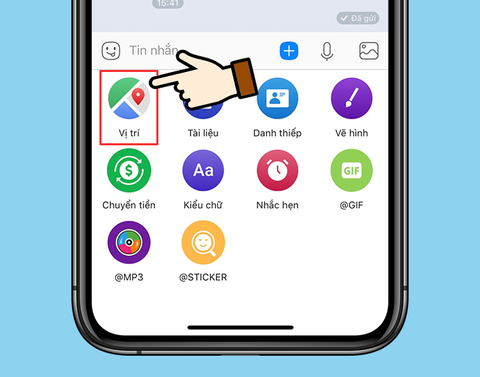 Hướng dẫn gửi định vị nhanh chóng, chính xác nhất