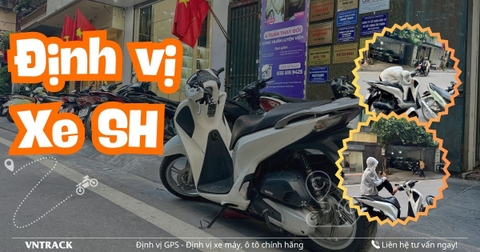 Thiết bị định vị xe máy Honda SH nào tốt nhất hiện nay?