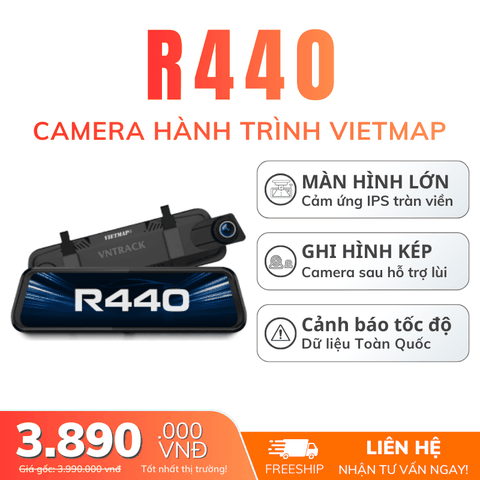 Camera Hành Trình Gương Vietmap R440