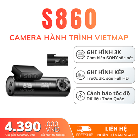 Camera Hành Trình Vietmap S860