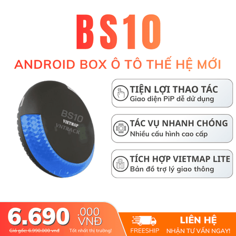 VIETMAP BS10 | Đẳng Cấp Android Box Ô Tô Thế Hệ Mới
