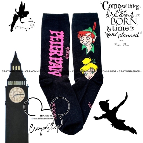 Perter Pan & Tinkerbell Socks