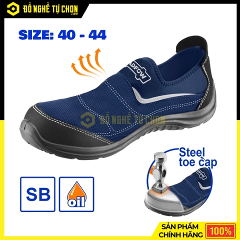 Giày bảo hộ mũi thép 40 hiệu Wadfow WSB1540