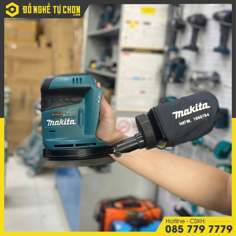 Máy Chà Nhám Quỹ Đạo Tròn Dùng Pin (18V) MAKITA DBO180Z