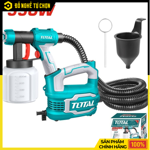 Máy Phun Sơn Total TT5006 500W – Phun Sơn Đều, Dễ Sử Dụng, Hàng Chính Hãng, Có VAT