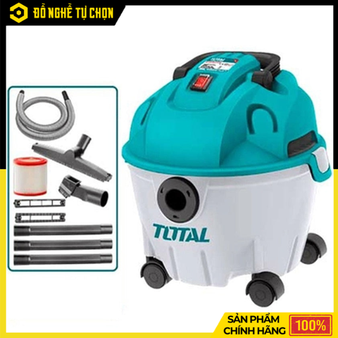 Máy hút bụi hiệu Total TVC12101, Công suất: 1200W, Dung tích: 10L