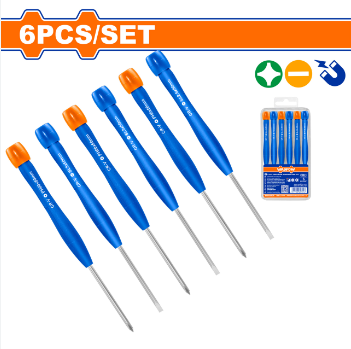 Bộ 6 tua vít chính xác 50mm - Hiệu Wadfow - Model: WSS2B06